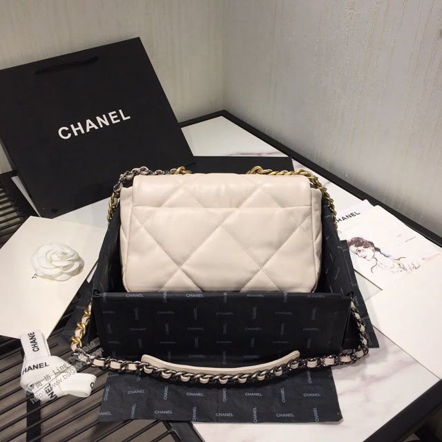 Chanel女包 Chanel秋冬19Bag 小香迷菱格紋 Chanel口蓋包 Chanel鏈條包手拎斜挎包  djc3909